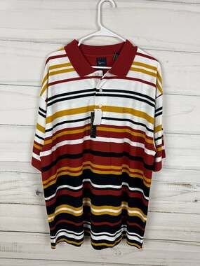 Kani Gold Y2K Striped Polo Shirt XXL
A10 VTG